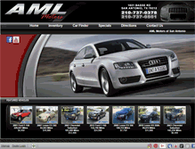 Tablet Screenshot of amlmotorsonline.net